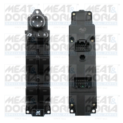 Switch, window regulator